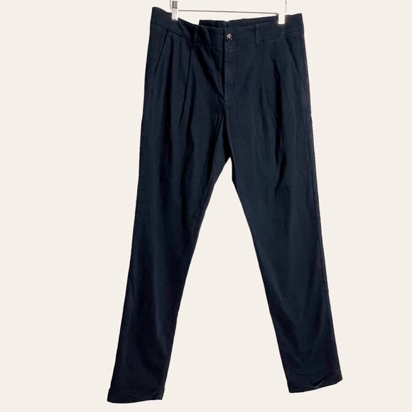 Eleventy Other - Eleventy Pleated Slim Fit Cotton Wool Blend Twill Trouser Pants Size 34 NWT